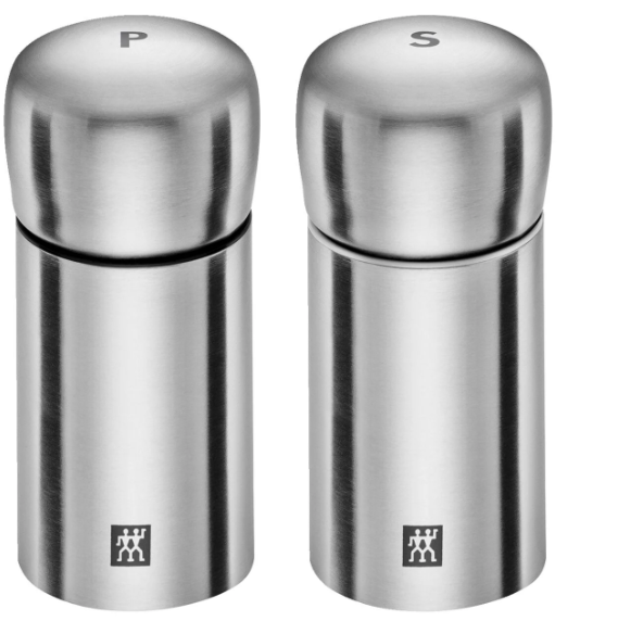 Zwilling salt- og peberkværn stål