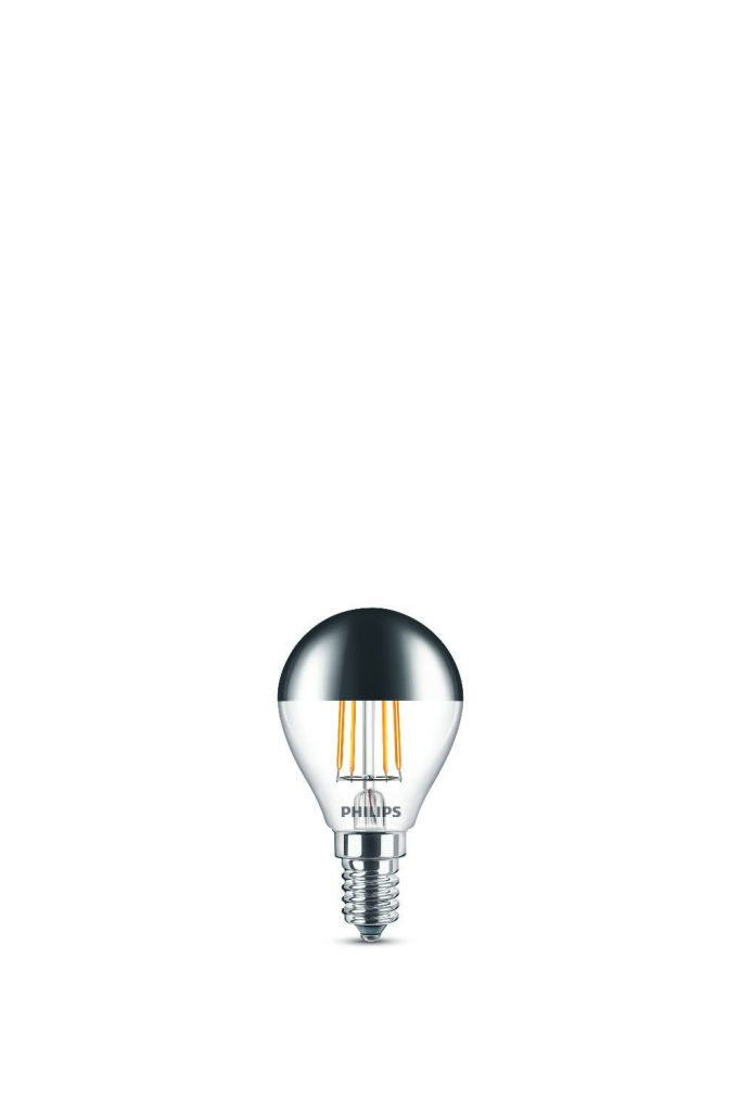 LED filament krone 30W topforspejlet E27 klar ND