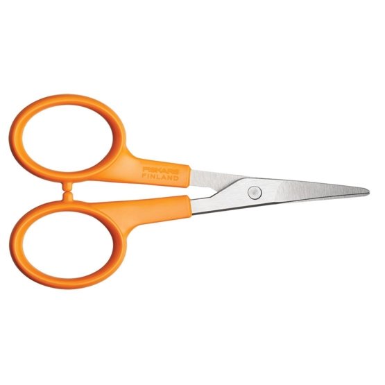 Fiskars Classic neglesaks, krum – 10 cm