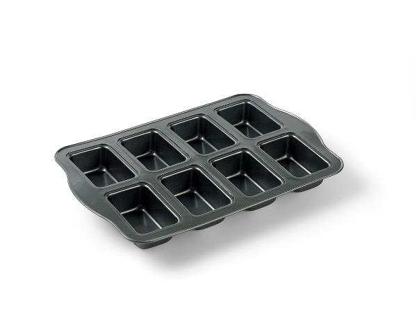 Rugbrødsform 8 hul grå Funktio