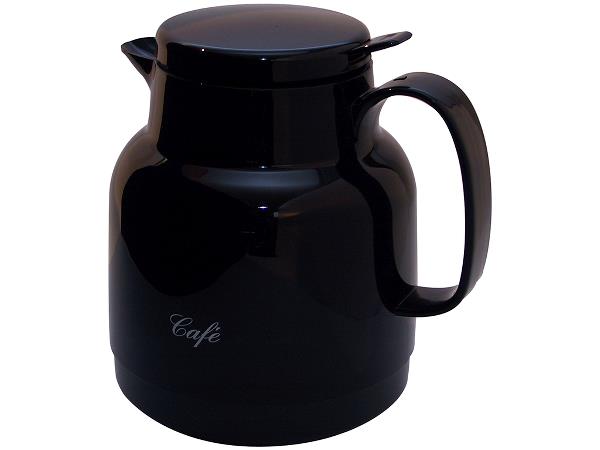 Termokande 1,0L café sort Heli