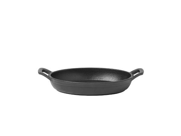 Pillivuyt Garonne Mini pande med 2 greb oval 0,68 liter 21 x 15 cm