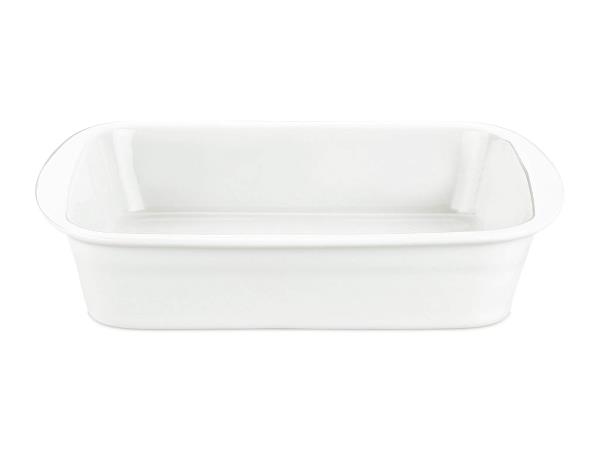 Lasagnefad hvid L29cm B24cm H7cm
